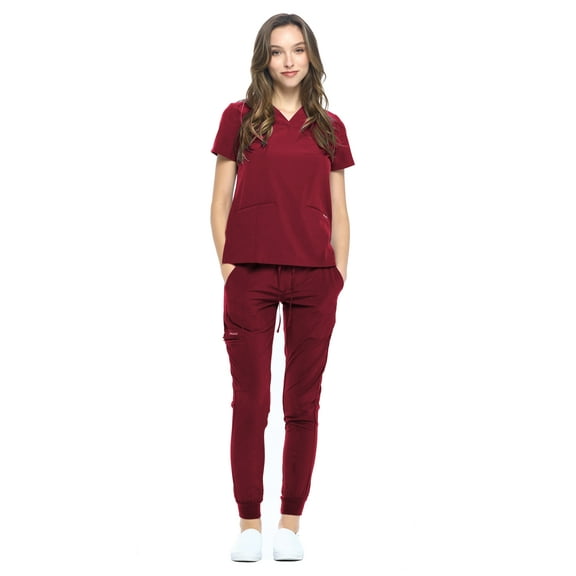Dagacci Medical Uniform 4-Way Stretch Jogger Unisex Scrub Set
