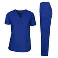 thumbnail image 1 of Dagacci Medical Uniform Unisex Scrubs Set Scrub Top and Pants, 1 of 5