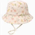 thumbnail image 1 of Dagaeig 1-5T Toddler Baby Boys Girls Bucket Hat Kids Wide Brim Sun Protection Adjustable Summer Outdoor Beach Sun Hats 6-18 Months Infant Girls Cute Hat 12-36 Months, 1 of 3