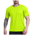 thumbnail image 1 of Dagaeig Casual Breathable Tee for Men Lightweight Thin Solid Color T Shirts Comfortable Basic Short Sleeve Shirt, 1 of 6