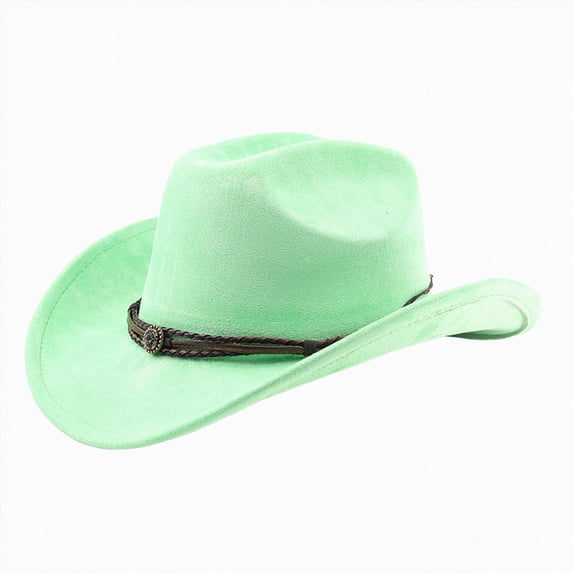 Dagaeig Classic Western Cowboy Hat Hat Ethnic Hat for Boys And Girls Kids Sun Hat Adjustable Boys Girls Beach Bucket Hat UPF 50+ Wide Brim Foldable Summer Cap One Size