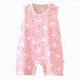 thumbnail image 1 of Dagaeig Clothes Baby Girl 0 3 6 9 12 18 24 Months Baby Boy Summer Clothes Infant Romper Outfit Cute Pattern Essential Short Sleeve Summer Spring Clothing Size 12-18 Months, 1 of 4