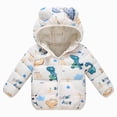 thumbnail image 1 of Dagaeig Infant Jacket Toddler Winter Coat Girls Boys Puffer Jacket Lightweight Kids Outerwear 120, 1 of 9