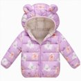 thumbnail image 1 of Dagaeig Infant Jacket Toddler Winter Coat Girls Boys Puffer Jacket Lightweight Kids Outerwear 3-4 Years, 1 of 7