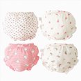 thumbnail image 1 of Dagaeig Training Panties for Toddler Girls 2t-3t Toddler Potty Training Pants 4 Pack,Cotton Training Underwear Size 2T,3T,4T,Waterproof Underwear for Kids(Pink,3-5 Years), 1 of 8