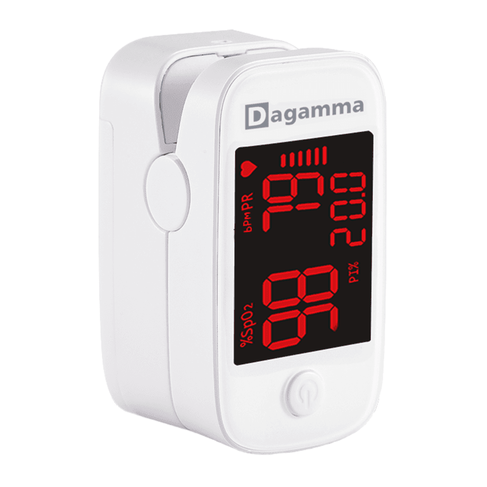Dagamma Finger Pulse Oximeter DP200 in White The Authentic Pulse