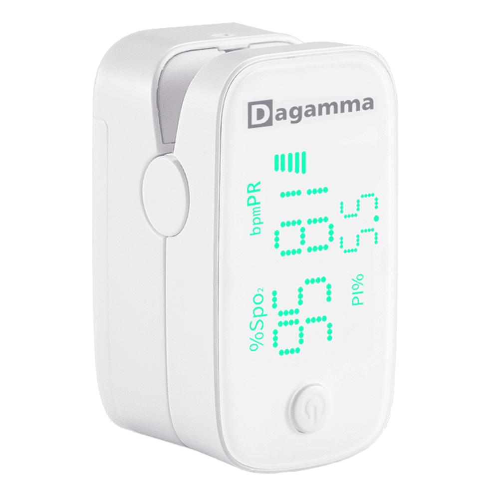 Dagamma Finger Pulse Oximeter DP250 in White - The Authentic Pulse Oximeter by Dagamma