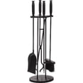 thumbnail image 1 of Dagan 1632 Fireplace Tool Set, Black - 5 Piece, 1 of 1