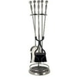 thumbnail image 1 of Dagan 7456 Fireplace Tool Set, Pewter - 5 Piece, 1 of 1