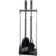 thumbnail image 1 of Dagan 7715 Stainless Steel Fireplace Tool Set, Black & Stainless Steel - 5 Piece, 1 of 1