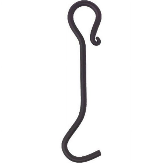 Dagan DH-1 Wrought Iron Damper Hook, Black