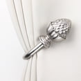 thumbnail image 1 of Dagan Decorative Holdback Pair - Satin Nickel,(4867-035), 1 of 3