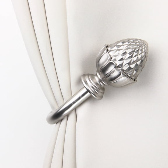 Dagan Decorative Holdback Pair - Satin Nickel,(4867-035)