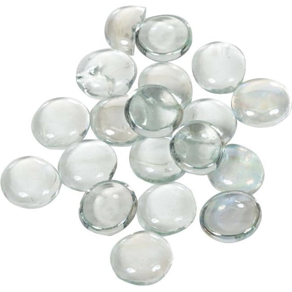 Dagan GB-CLEARIR 0.75 in. Fire Beads, Clear Iridescent