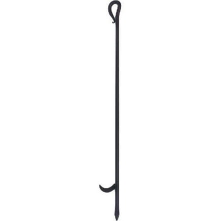 Dagan POKER Individual Hearth & Fire Pit Tool - Poker, Black
