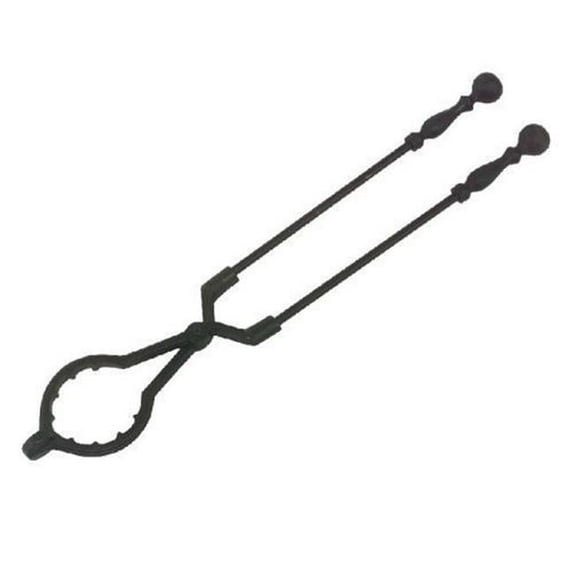 Dagan  Individual Hearth & Fire Pit Tool with Ball Handle - Log Lifter, Black