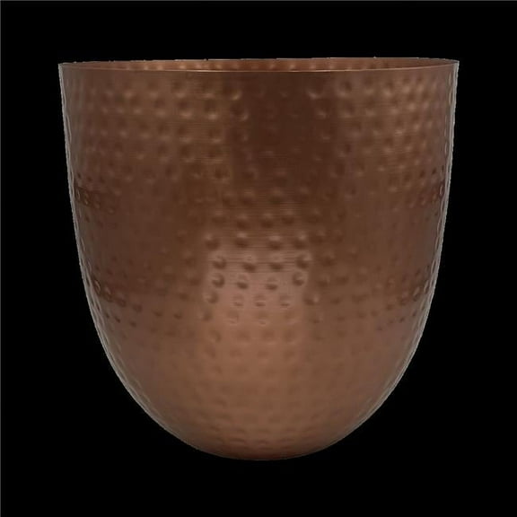 Dagan, LLC 2540-COP Hammered Steel Fireplace Log Bucket