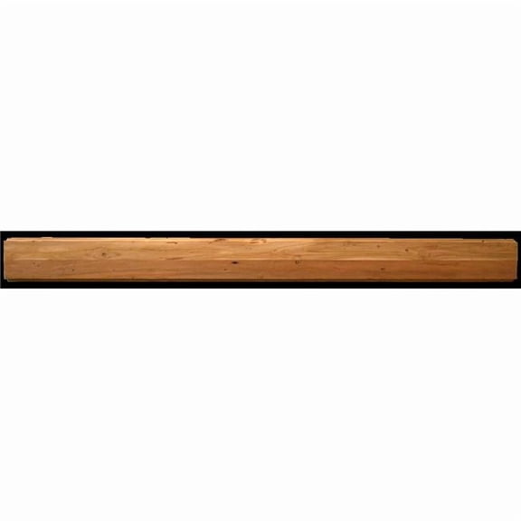 Dagan, LLC FFF-TEAK/MANTEL/6SM FFF-TEAK/MANTEL/6SM - Fireplace Mantel Shelf 6 Foot, Fine Sanded Teak Finish