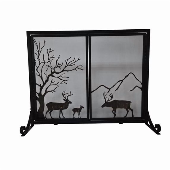 Dagan, LLC S144 Panel Screen with Doors