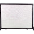 thumbnail image 1 of Dagan S129-44 Wrought Iron Panel Screen, Black, 1 of 1
