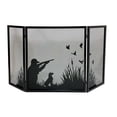 thumbnail image 1 of Dagan S164 Duck Hunting Design 3 Fold Screen, Black, 1 of 1