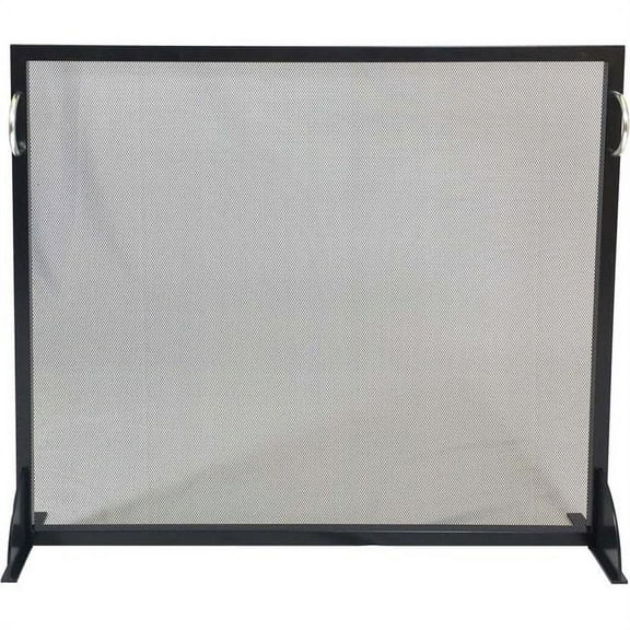 Dagan S176 Stainless Steel Panel Screen, Black & Stainless Steel