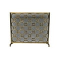 thumbnail image 1 of Dagan S2500EPG Panel Screen with Circle Pattern Design, Gold, 1 of 1
