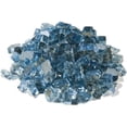 thumbnail image 1 of Dagan TG-STEELBL 0.25 in. Reflective Fire Glass, Blue, 1 of 1