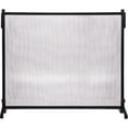 thumbnail image 1 of Dagan  Wrought Iron Panel Screen - Black - 39x33-Inches, 1 of 1