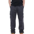 thumbnail image 1 of Dagegui Cotton Straight Fit Cargo Pants for Men Casual Elastic Waist Tactical Pant Baggy Outdoor Workwear Trousers Big and Tall Long Pants with Multi Pockets Gray L, 1 of 6