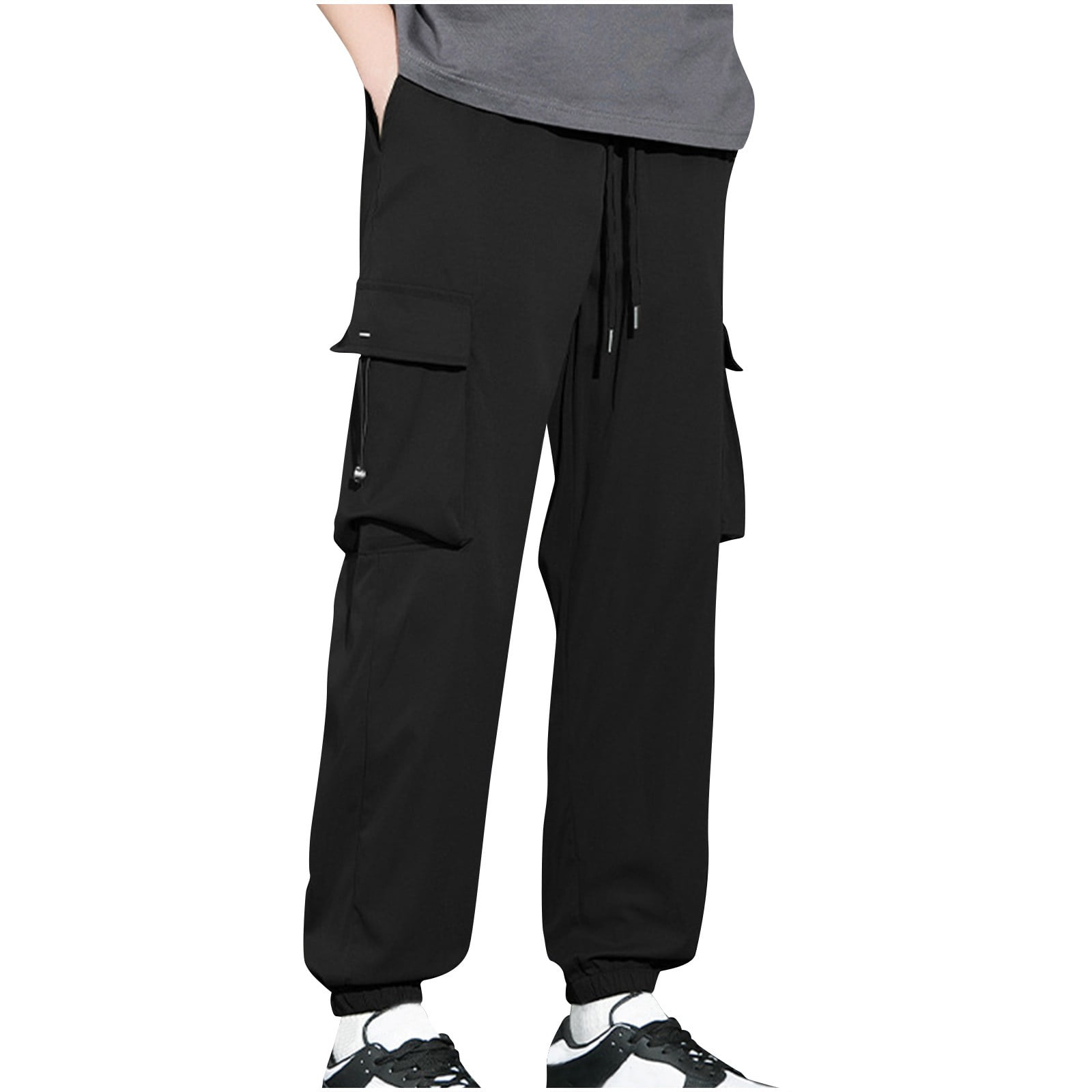 Dagegui Jogger Cargo Pants for Men Casual Loose Fit Tapered Pant Big ...