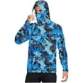 thumbnail image 1 of Dagegui Lightweight Sun Hoodie for Men UV Protection Rash Guard Shirt Quick Dry Gym Running Workout T-Shirt UPF 50+ Long Sleeve Fishing Shirts Sky Blue M, 1 of 6