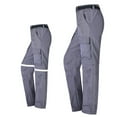 thumbnail image 1 of Dagegui Men's Convertible Hiking Pants Big and Tall Workout Athletic Pant Quick Dry Lightweight Zip Off Cargo Pants for Outdoor Fishing Hiking Limited Time Discount Gray 4XL, 1 of 6