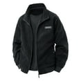 thumbnail image 1 of Dagegui Men's Corduroy Work Jacket Full Zip Turndown Collar Jackets Vintage Everyday Outwear with Pockets Black XXXXL, 1 of 9