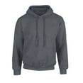 thumbnail image 1 of Dagegui Men's Drawstring Hoodies Cotton Long Sleeve Hooded Sweatshirts Solid Color Fall Running Jogging Athletic Shirts with Pockets Dark Gray,XXL, 1 of 4