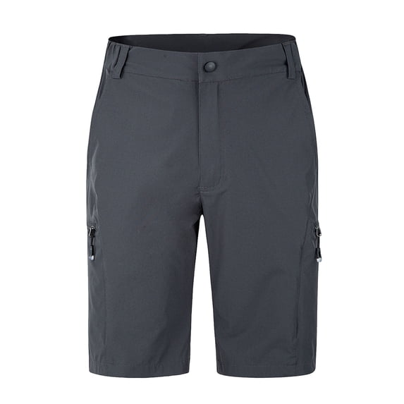 Dagegui Men's Hiking Shorts Quick Dry Lightweight Outdoor Work Travel Golf Casual Shorts with Pockets Dark Gray XXL