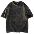 thumbnail image 1 of Dagegui Mens Baggy T-Shirts Casual Crewneck Short Sleeve Summer Tops Loose Fit Sport Tees Men's Oversized T Shirts on Sale Black M, 1 of 8