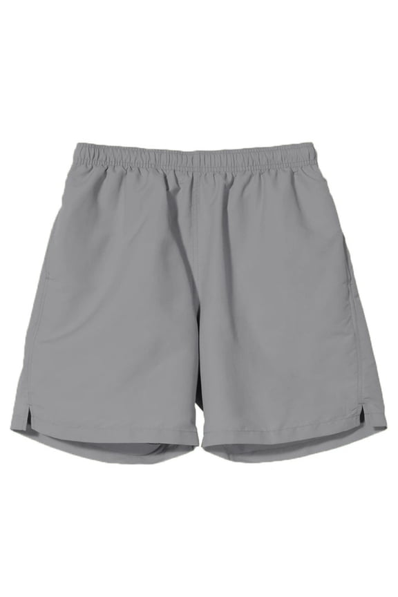 Men's Shorts Gym Workout Athletic Short Pants Training Running Jogging Shorts with Pockets Gray,XL