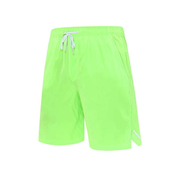 Dagegui Quick Dry Beach Shorts for Men Drawstring Elastic Waist Swimming Surfing Board Shorts Summer Casual Shorts with Pocket Green XXXL