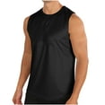thumbnail image 1 of Dagegui Quick Dry Workout T-Shirts for Men Lightweight Gym Athletic Muscle Tanks Summer Sleeveless Crewneck Tees Men's Fitness Tank Tops Black 3XL, 1 of 6