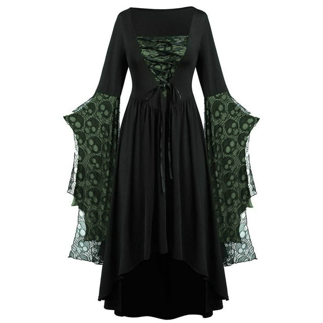 Dagegui Renaissance Dress Women Halloween Costumes for Women Plus Size ...