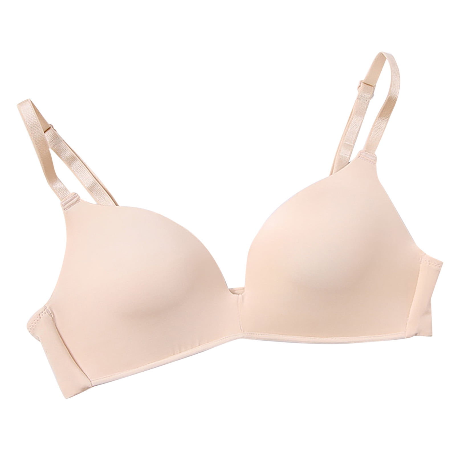 Dagegui Womens Bras 5X Women's Wireless Bra Adjustable Spaghetti Strap ...