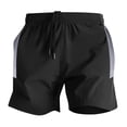 thumbnail image 1 of Dagegui Workout Shorts for Men Summer Elastic Waist Jogger Shorts with Drawstring Lightweight Breathable Running Training Shorts Gray M, 1 of 5