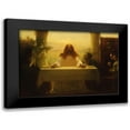 thumbnail image 1 of Dagnan-Bouveret, Pascal 14x11 Black Modern Framed Museum Art Print Titled - Christ and the Pilgrims at Emmaus, 1 of 5