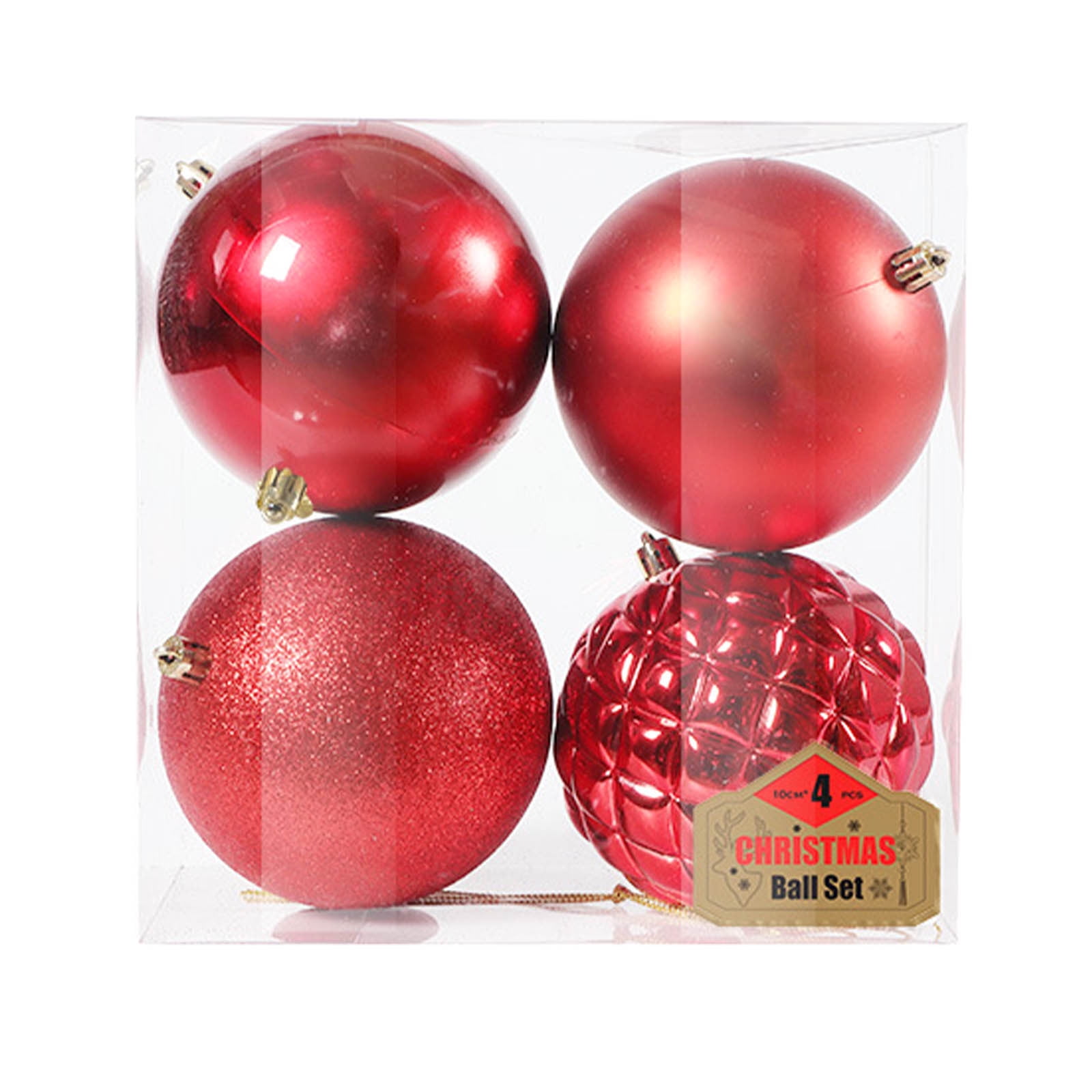DagobertNiko 10CM Christmas Ball Ornaments Christmas Tree Decoion
