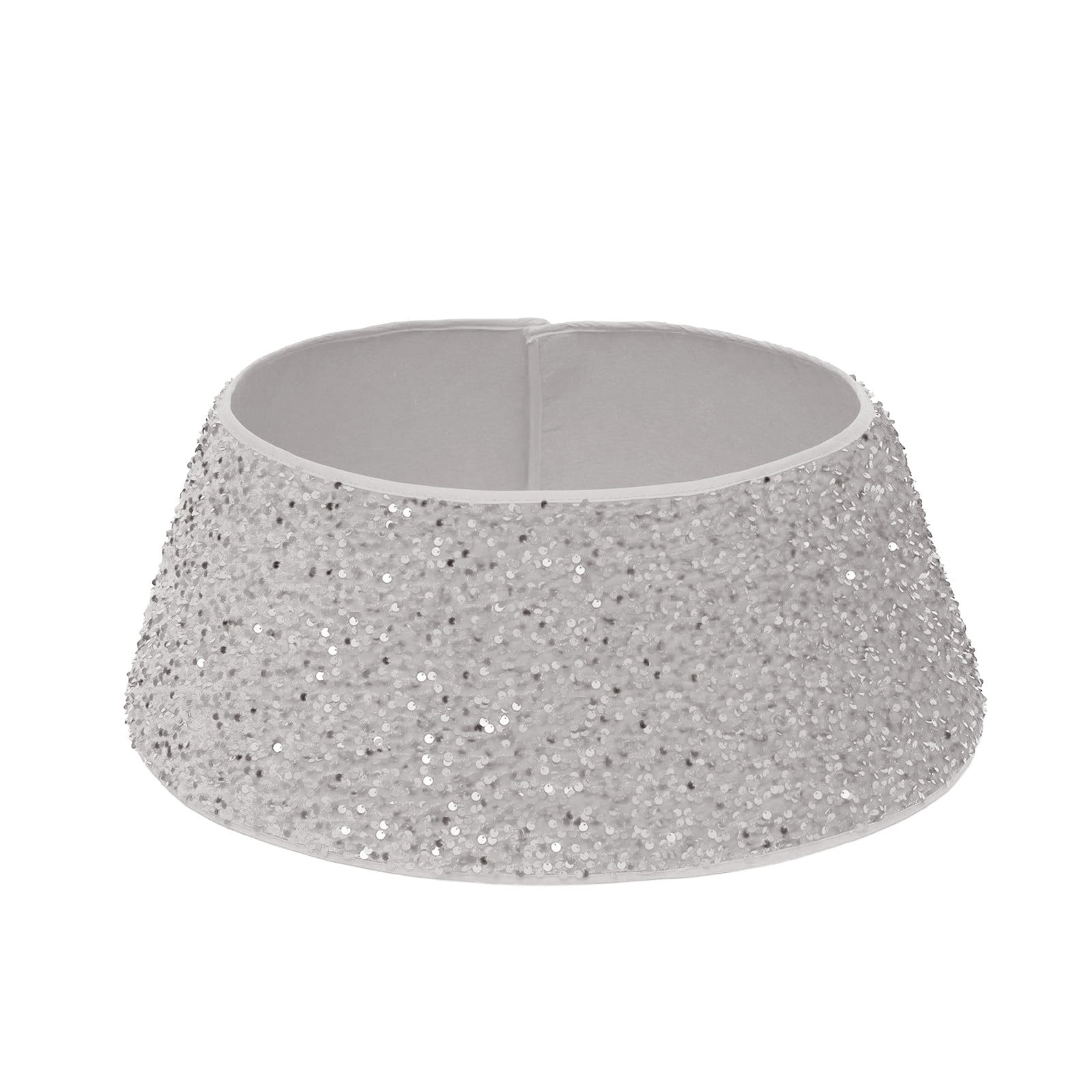 DagobertNiko Clearance! Christmas Tree Collars 23.6 Inch Sequin Tree Skirt Glitter Xmas Tree