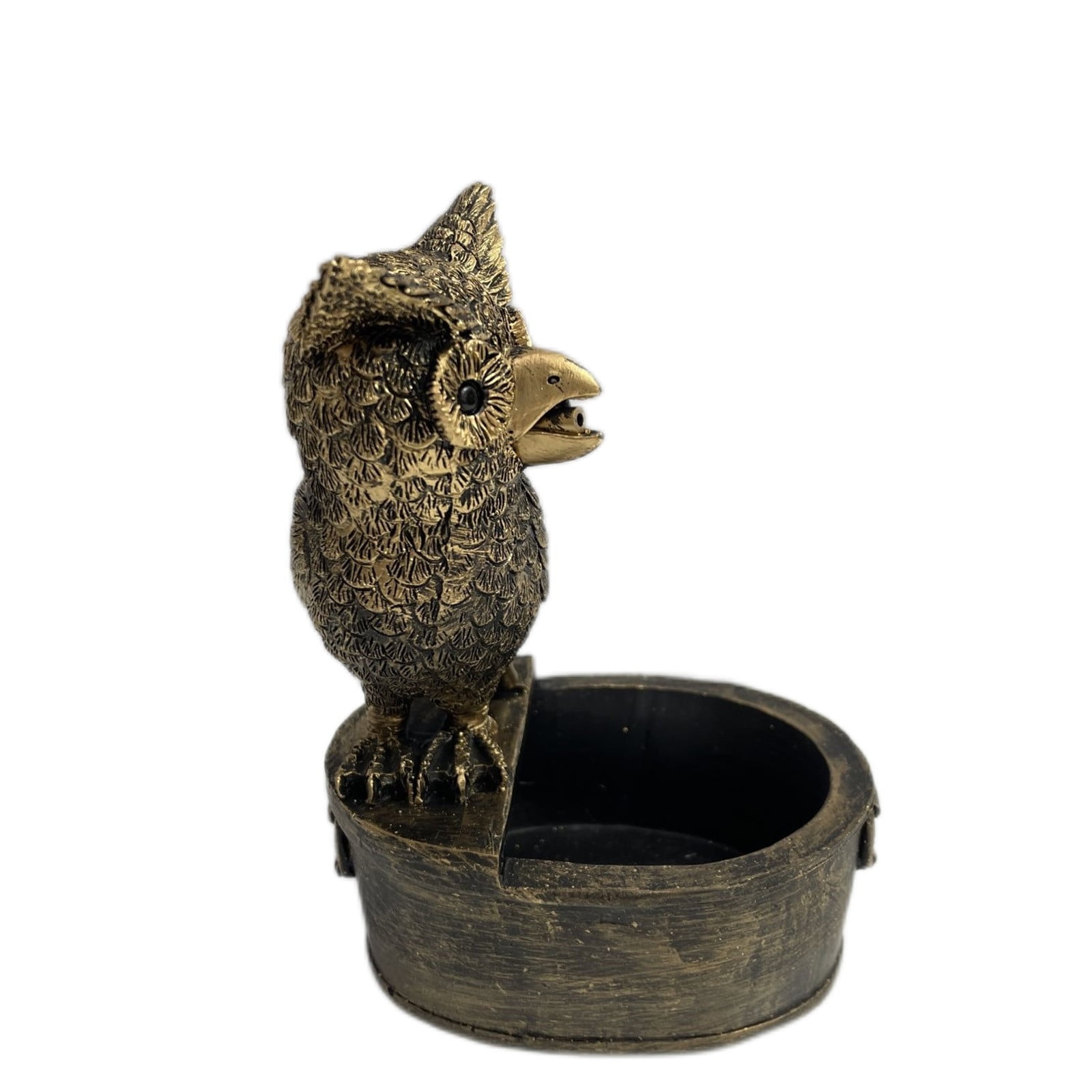 DagobertNiko Fountains Yard Art Decor, Funny Resin Crow Water Yard