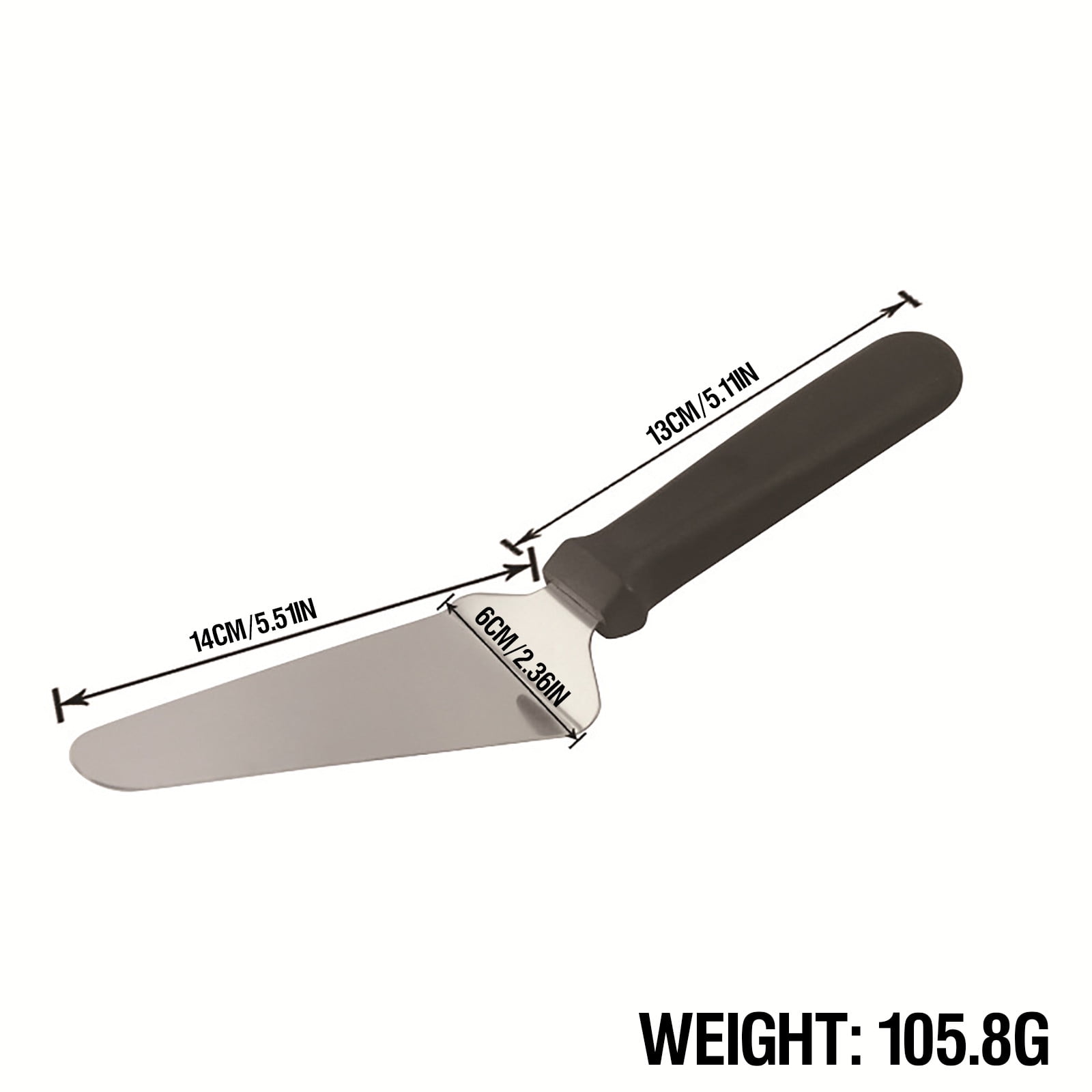 DagobertNiko Pizza Knife Shovel Tool Set, Baking Tool, Stainless Steel Cake Knife, Cake Shovel