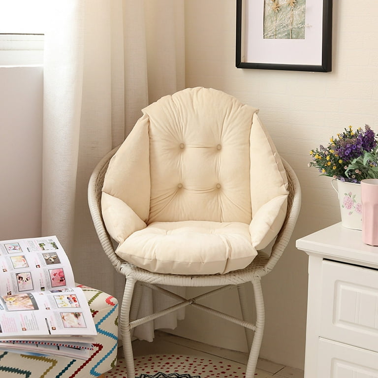 DagobertNiko Semi Enclosed One Seat Cushion Chair Cushions Desk Seat Cushion Warm Comfort Sea
