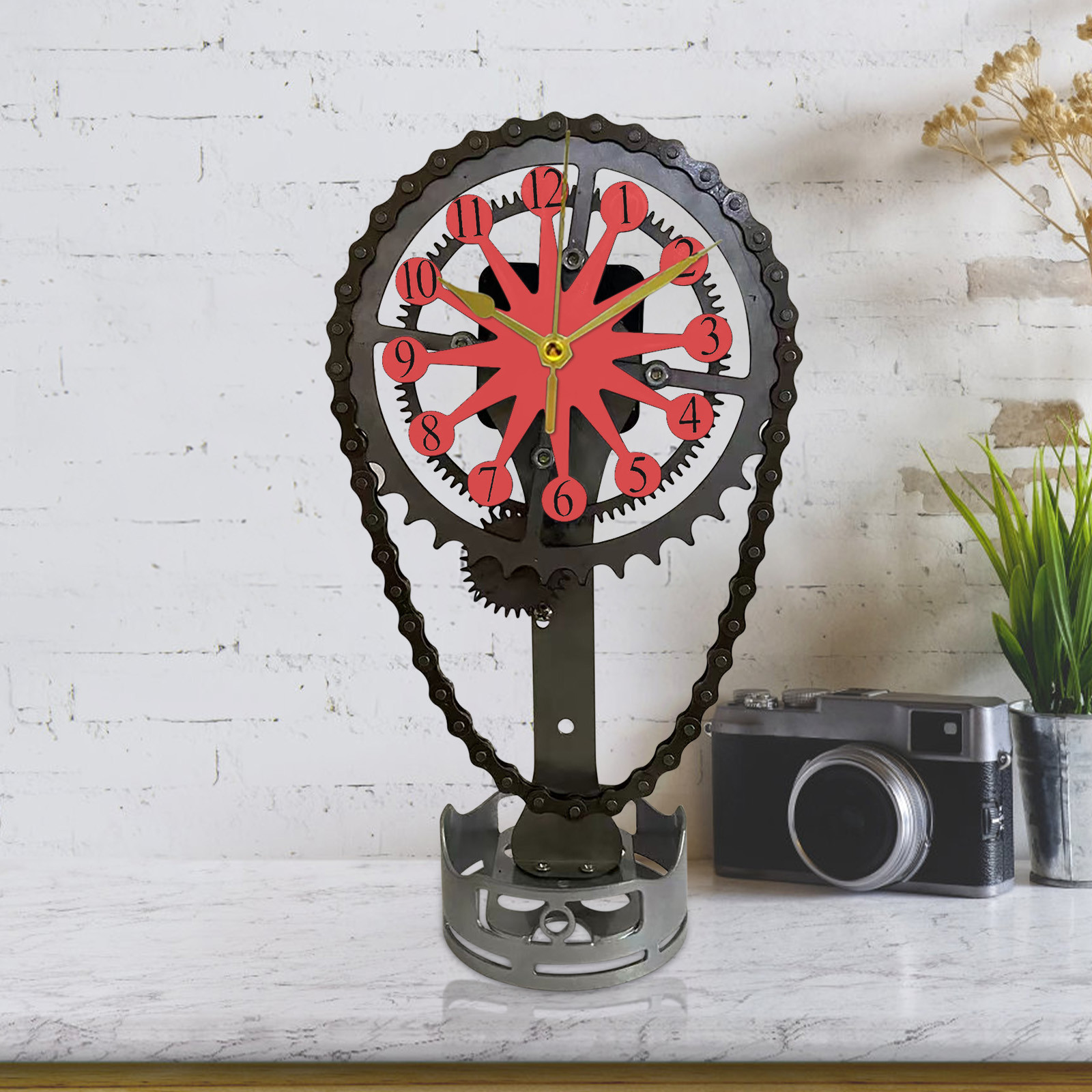 DagobertNiko Timing Chain Watch Motorized Rotating Chain Watch